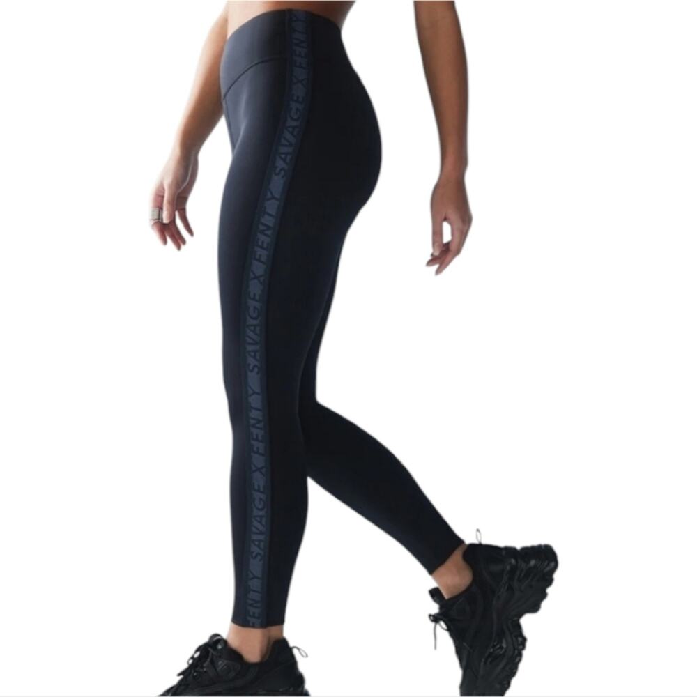 Savage X Fenty Rhianna Black Main Player High-Waist Legging Plus Size 2X New!